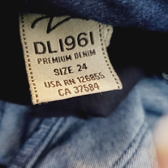 𝅺dli961 Cindy  Jeans Slim Boots Size 24 - Picture 7 of 8